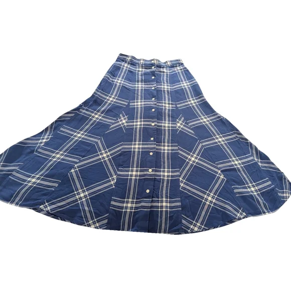 NWT Wesley Plaid Cotton Skirt,
Polo Ralph Lauren, SZ 8 - Picture 2 of 14